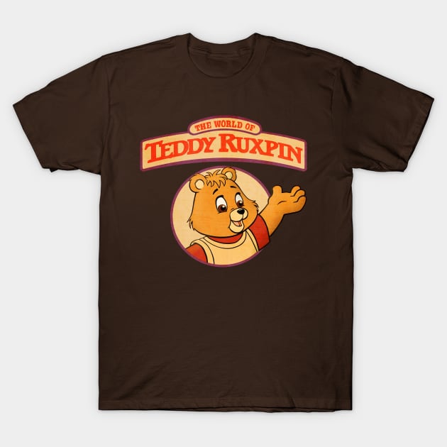 Teddy Ruxpin 80s toys T-Shirt by AFTERxesH